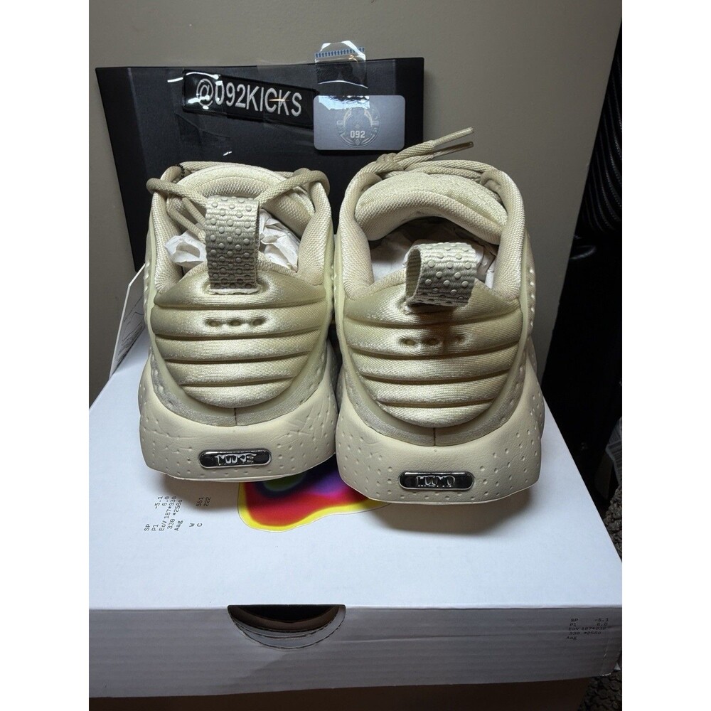 Nike Mind 002 Light Khaki Hyper Crimson Men’s Size 9 Sneakers HQ4308-200 New - Picture 6 of 16